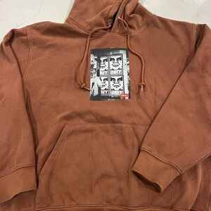 Obey ICON Brown Hoodie